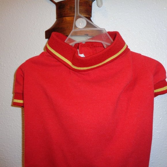 Top Paw Dog Red Polo Size Medium - Picture 2 of 9